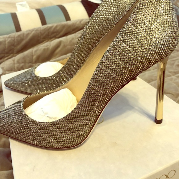 sparkly jimmy choo heels